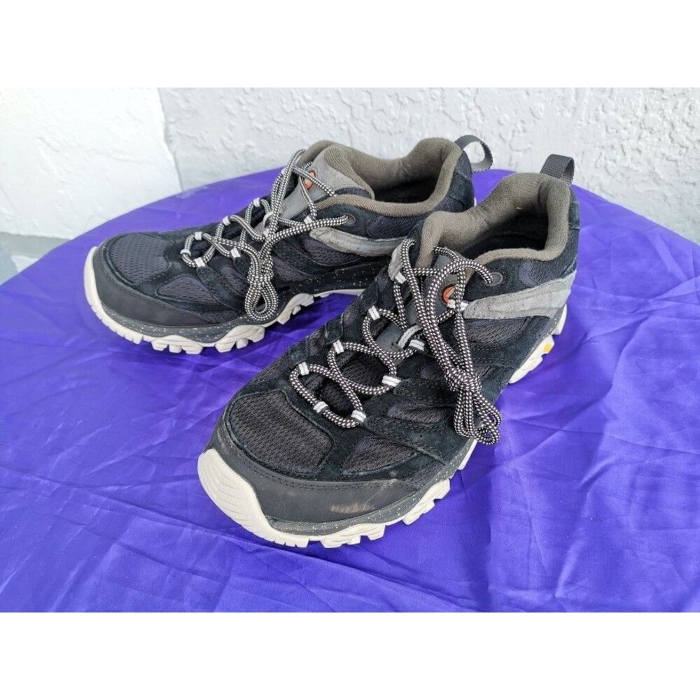 Men's Merrell Moab 3 Hiking Black Outdoors Comfort Sneakers Size 11.5W J036281W